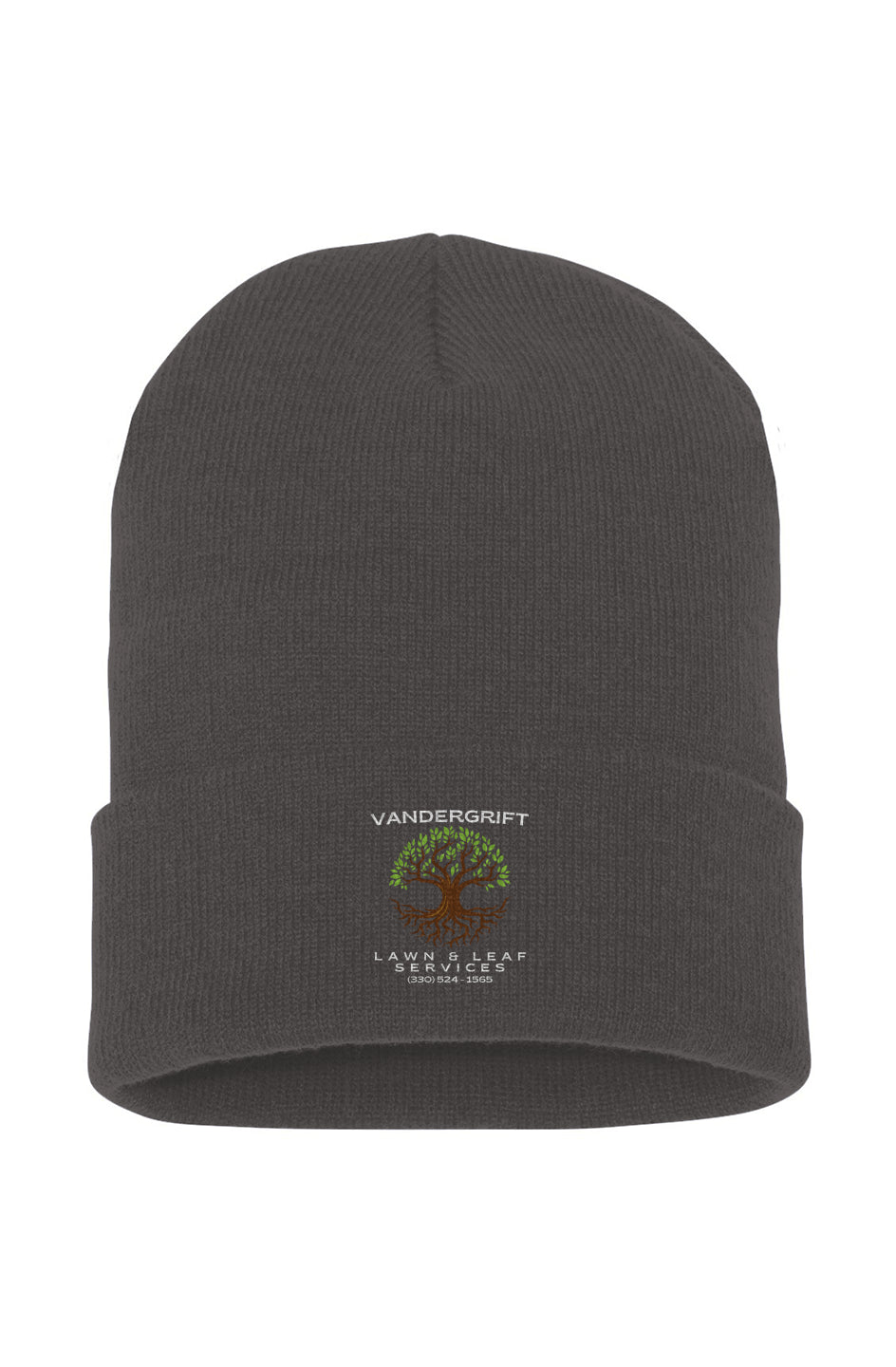 Cuffed Beanie dark grey