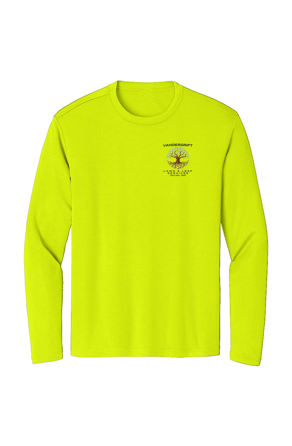 Sport-Tek Long Sleeve Tee safety yellow