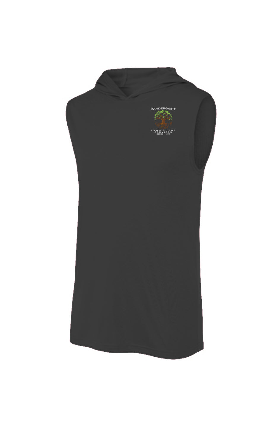 Sport-Tek Sleeveless Hoodie black