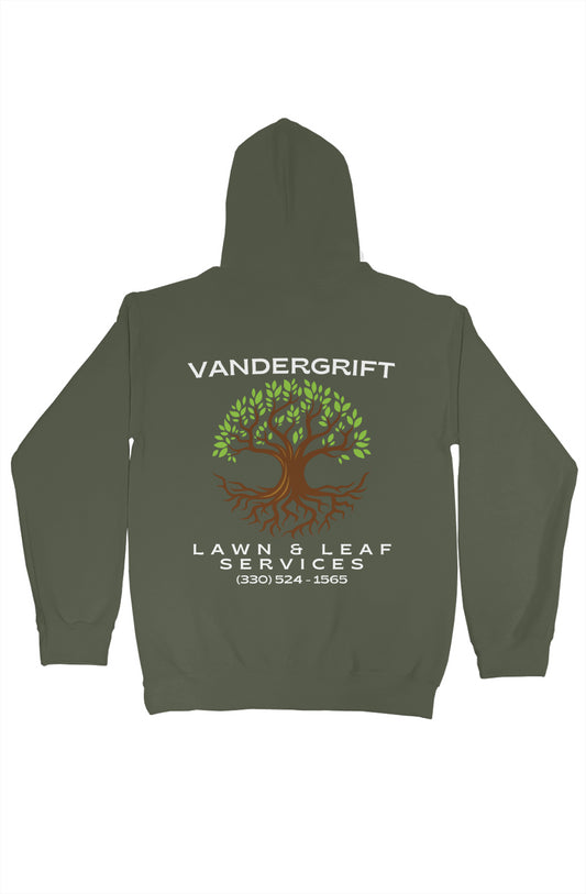 gildan pullover hoody military green