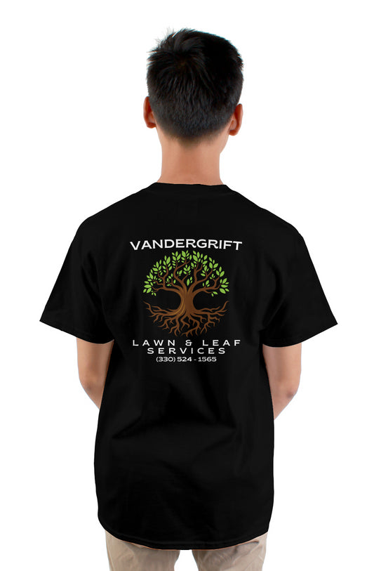 gildan mens tshirt black