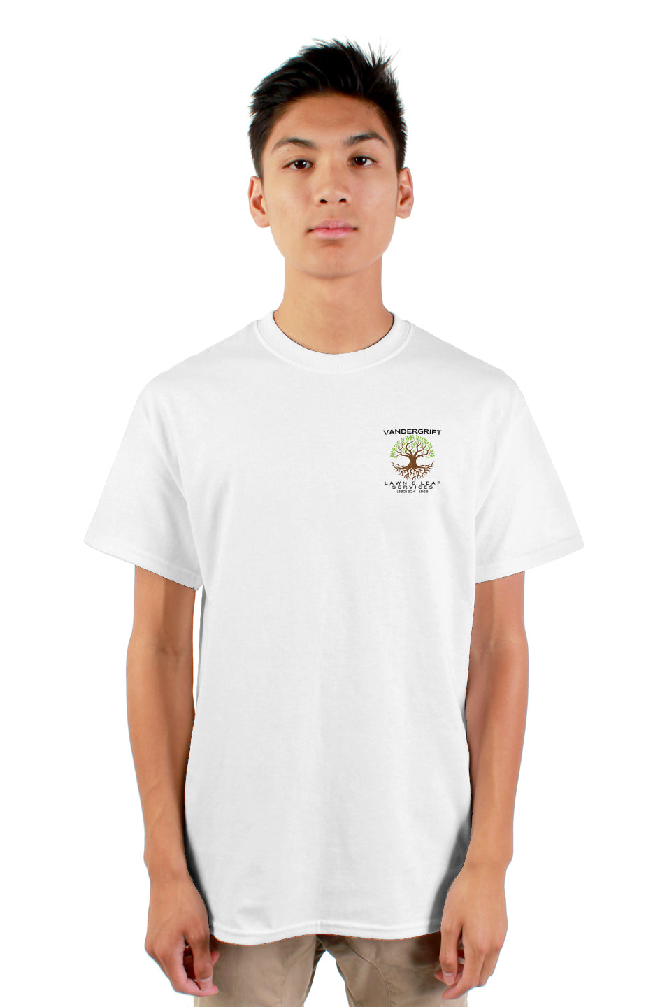 gildan mens tshirt white