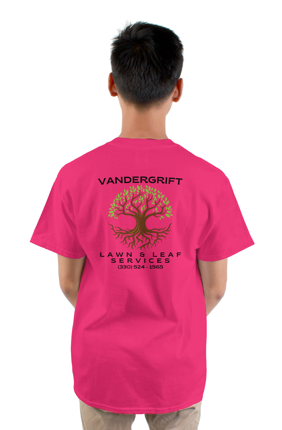 gildan mens tshirt pink