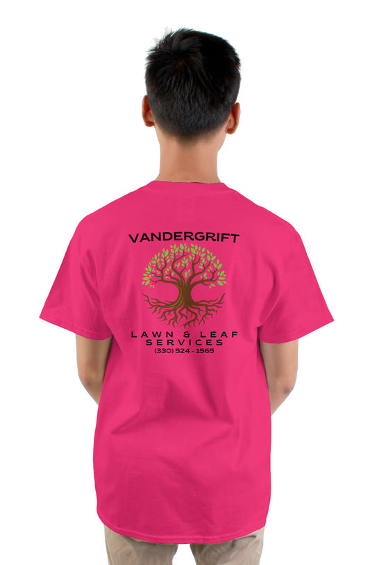 gildan mens tshirt pink