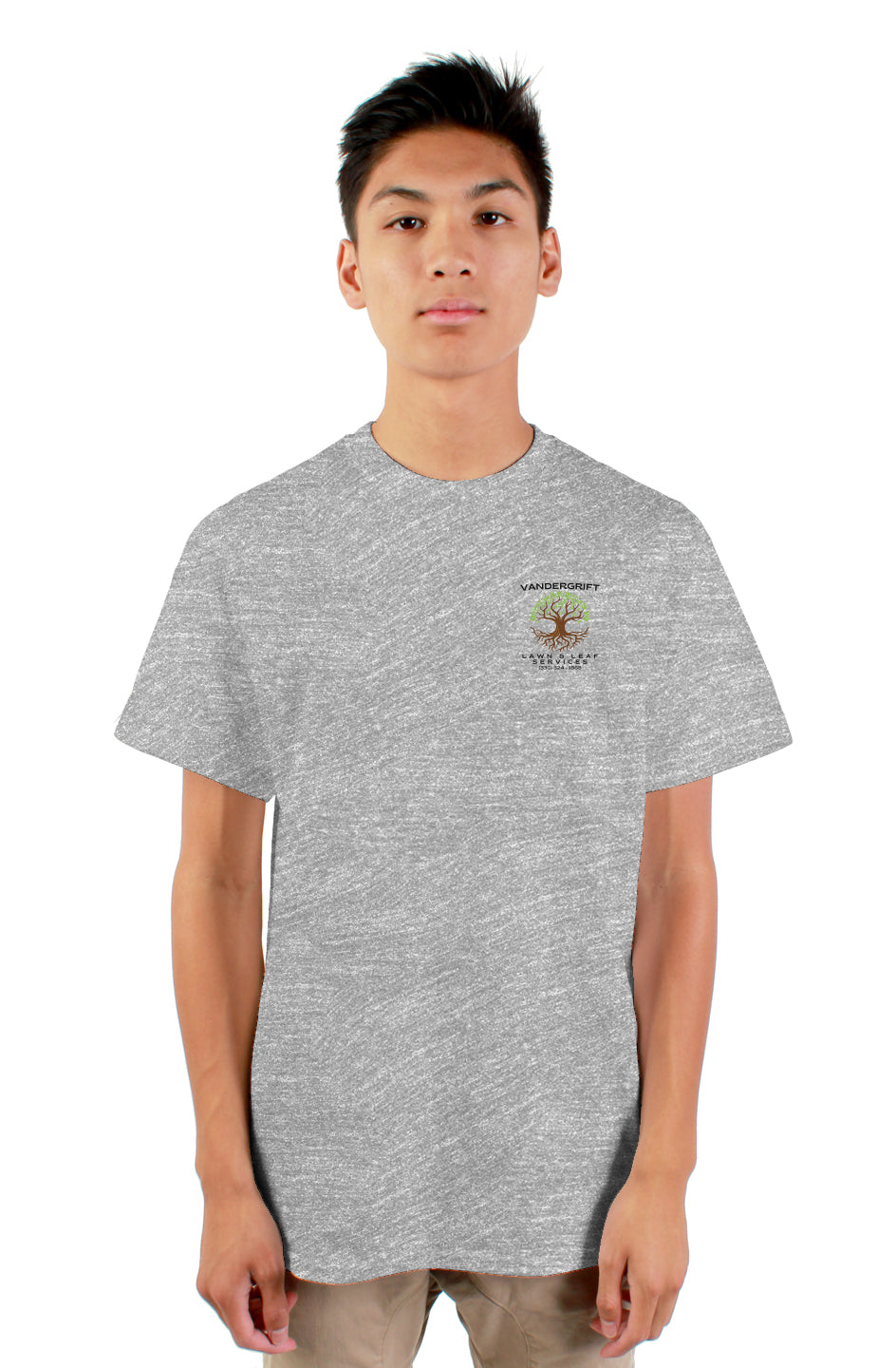 gildan mens tshirt heather grey