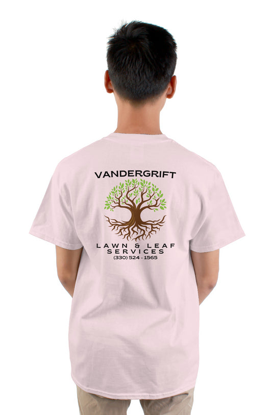 gildan mens tshirt light pink