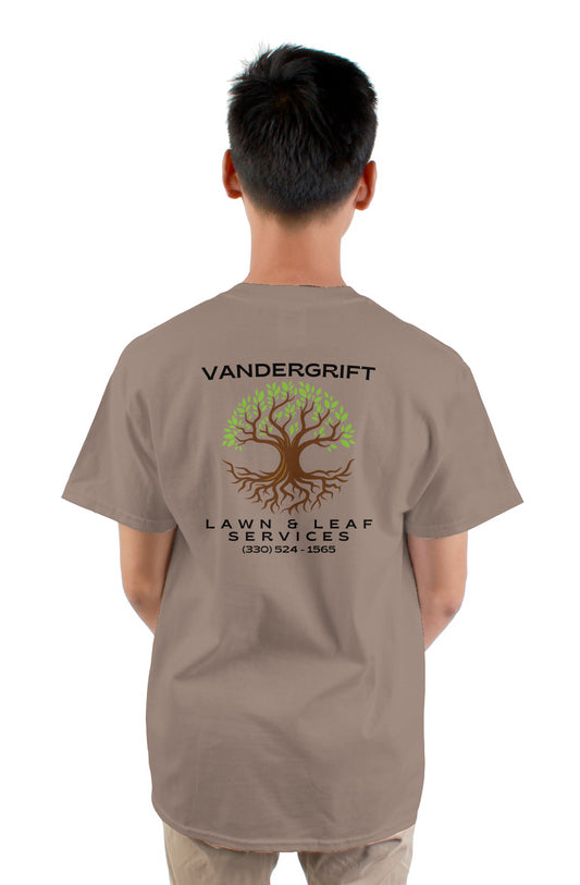 gildan mens tshirt brown savana
