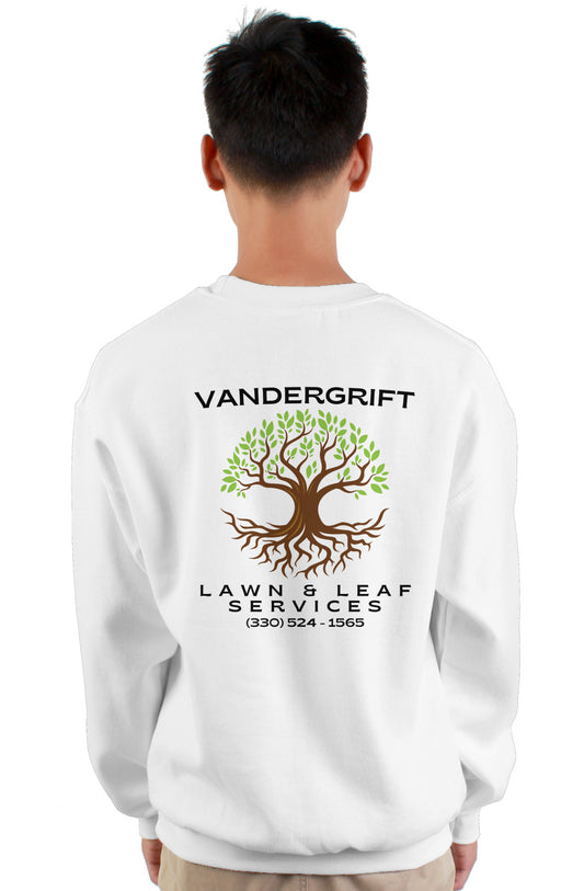 gildan heavy crewneck sweatshirt white