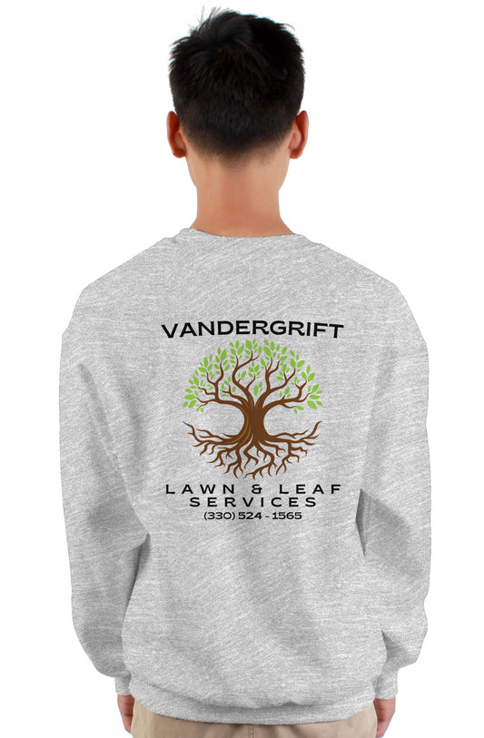 gildan heavy crewneck sweatshirt heather grey