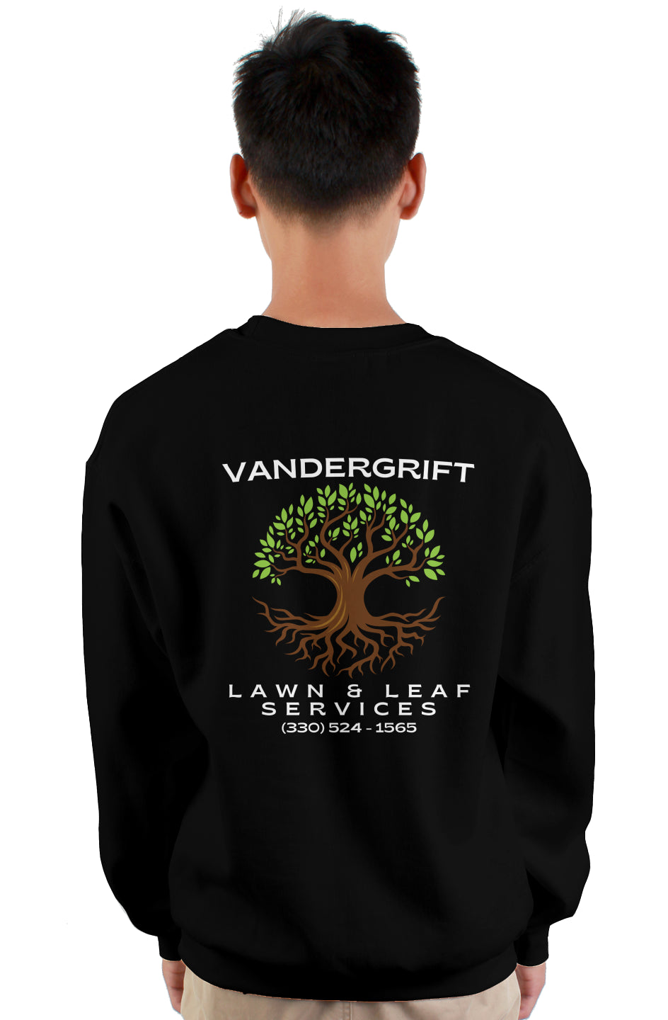 gildan heavy crewneck sweatshirt black