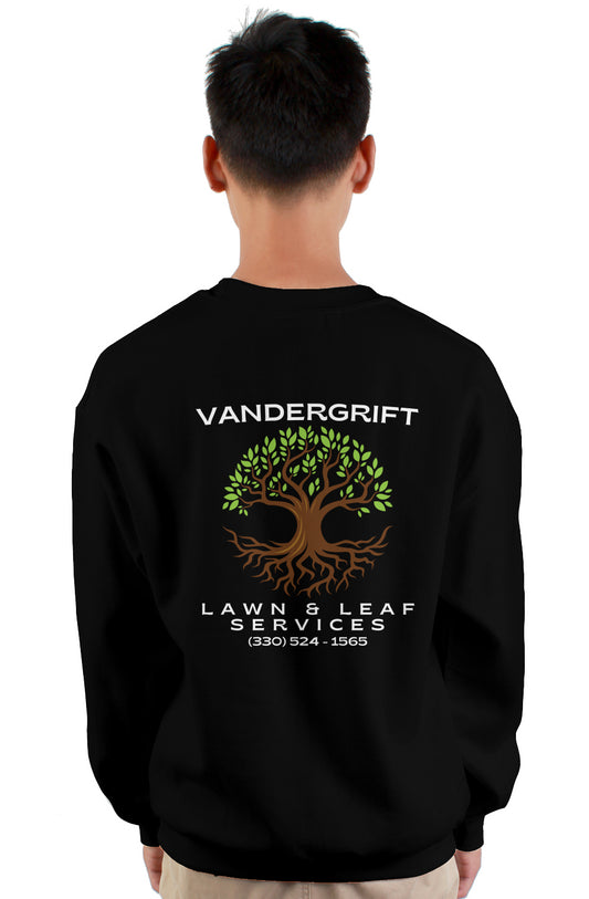 gildan heavy crewneck sweatshirt black