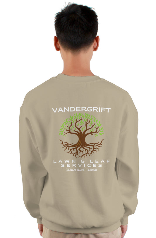 gildan heavy crewneck sweatshirt sand