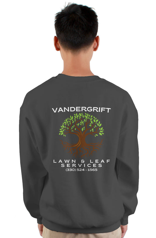 gildan heavy crewneck sweatshirt charcoal