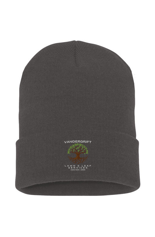 Cuffed Beanie dark grey
