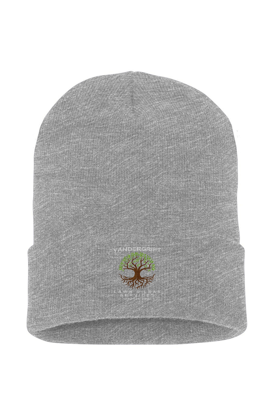 Cuffed Beanie heather grey