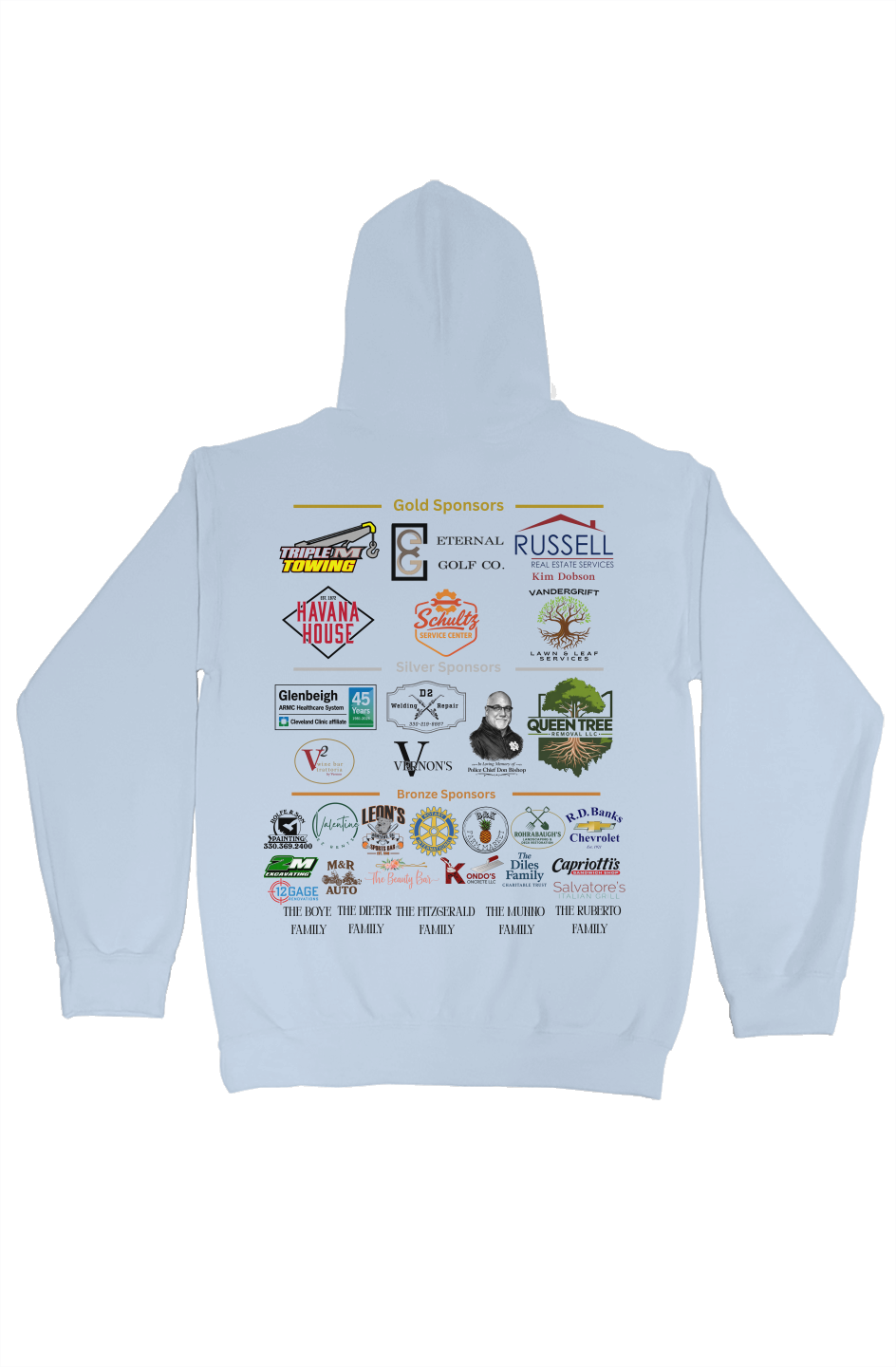 2026 TV Outing Light Blue Hoodie